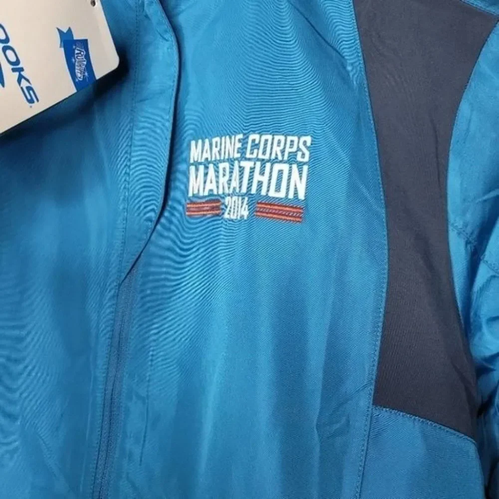 Brooks Marine Corps 2014 Windbreaker Jacket Medium - Picture 13 of 15